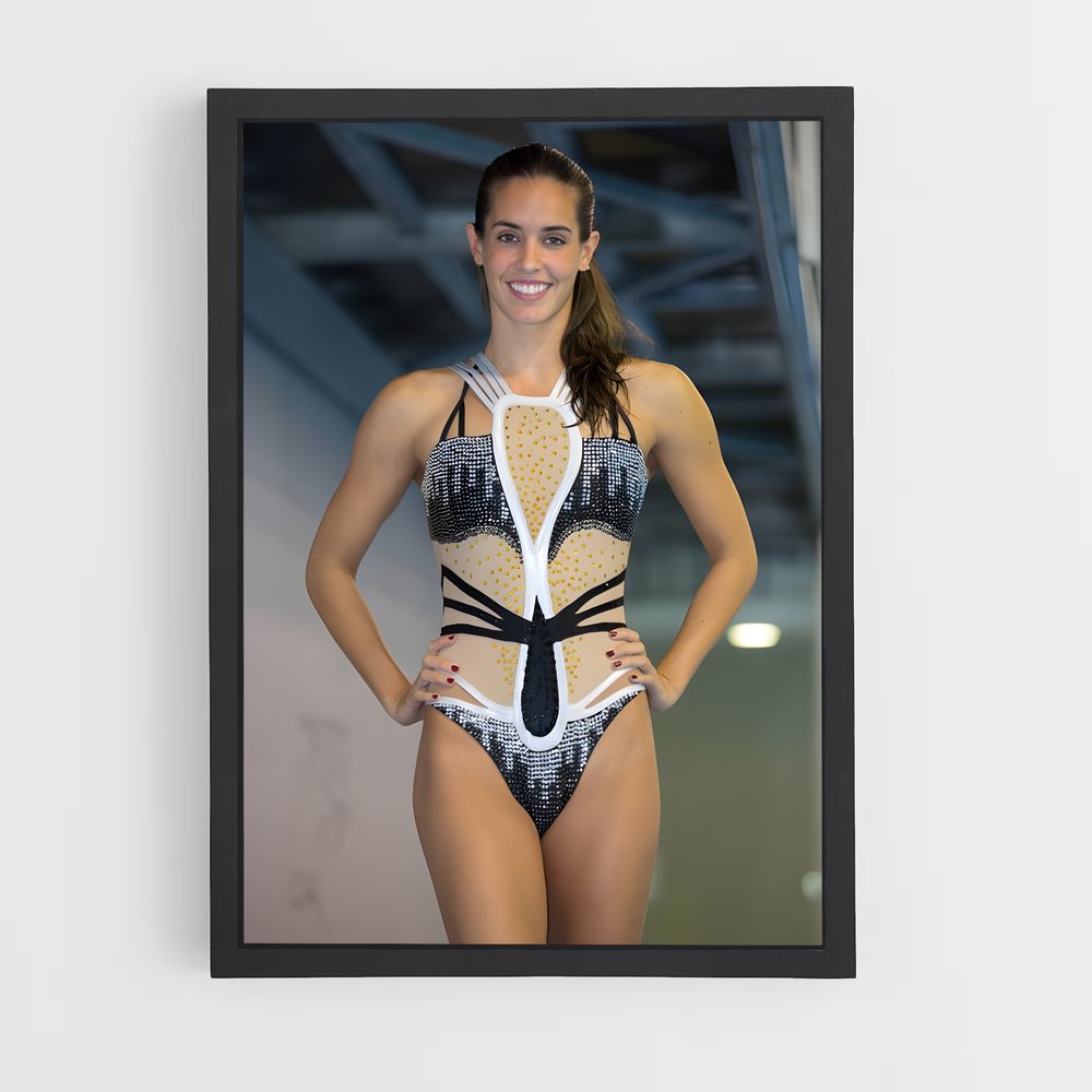 Poster Ona carbonell – affiche Natation synchronisée (vue 2)